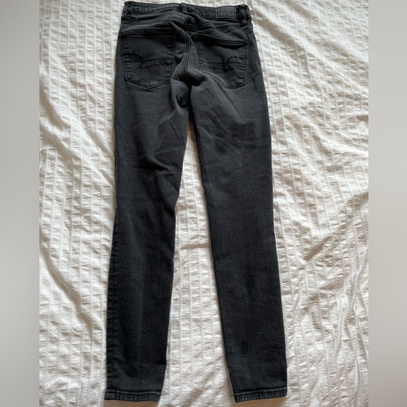 American Eagle Black Skinny Jeans - Picture 2 of 5